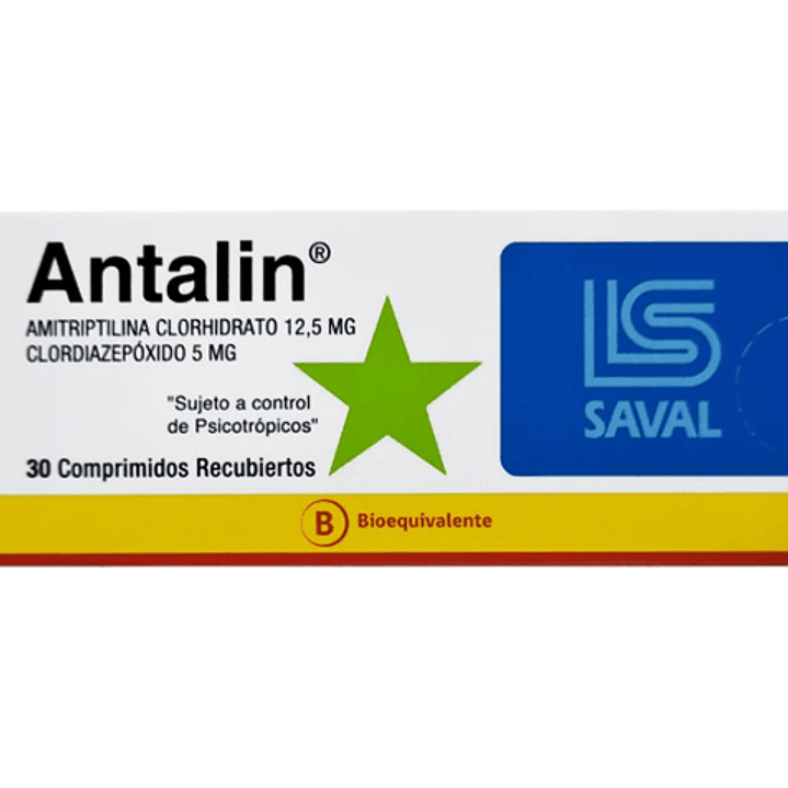 Antalin  12,5 / 5 30 Comprimidos r ecubiertos. (Solo en venta en local) 1