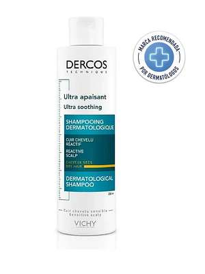 Dercos Shampoo Sensitive Seco 200 ml. Vichy