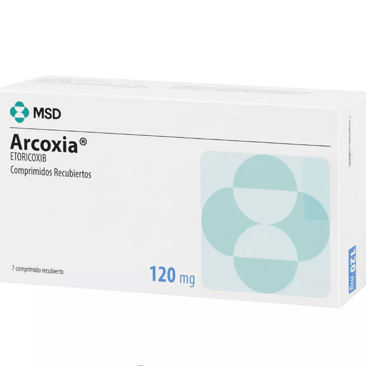 Arcoxia Etoricoxib 120 mg 7 Comprimidos. 1