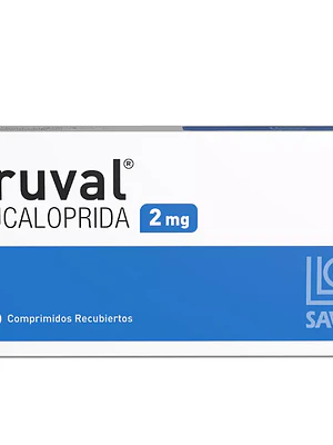 Pruval Prucaloprida 2 mg 30 Comprimidos recubiertos.