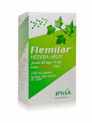 Flemilar Hedera hélix 35 mg / 5 ml Jarabe 120 ml