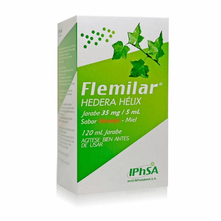 Flemilar Hedera helix 35 mg / 5 ml Jarabe 120 ml. 1