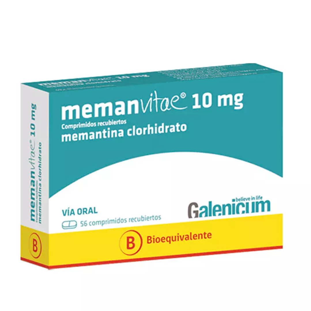 Memanvitae (B)  Memantina 10 mg 56 Comprimidos recubiertos. 1