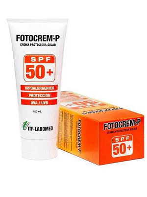 Fotocrem-P Protector solar SPF 50+  Crema 100 ml.