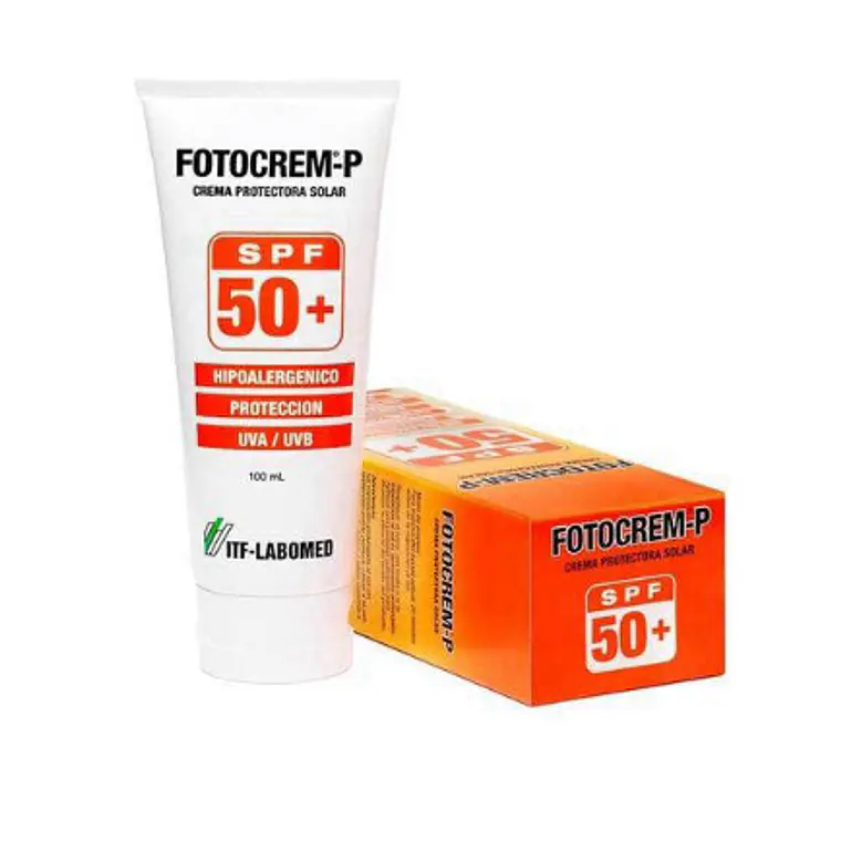 Fotocrem-P Protector solar SPF 50+  Crema 100 ml. 1