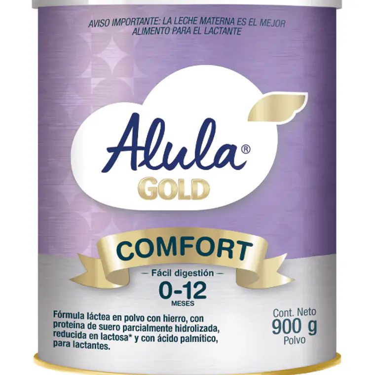 Alula Gold Comfort Fórmula para lactantes 900 g. 1