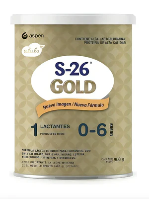 Alula S-26 Gold 1 Fórmula láctea de 0-6 meses 900 g.