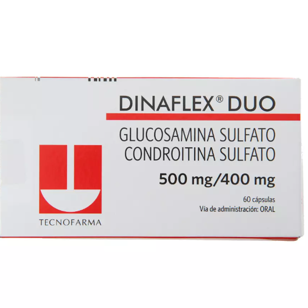 Dinaflex Duo 500 / 400  mg 60 Cápsulas. 1