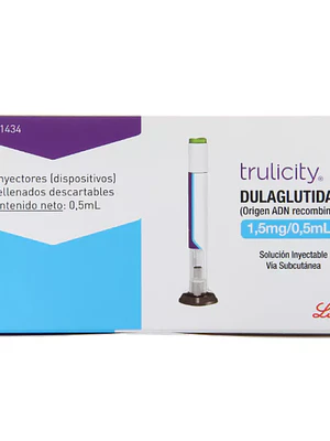 Trulicity Dulaglutida 1,5 mg / 0,5 ml 2 Inyectores.