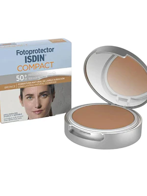Fotoprotector Polvo compacto matificante bronce SPF 50+ 10 g. ISDIN