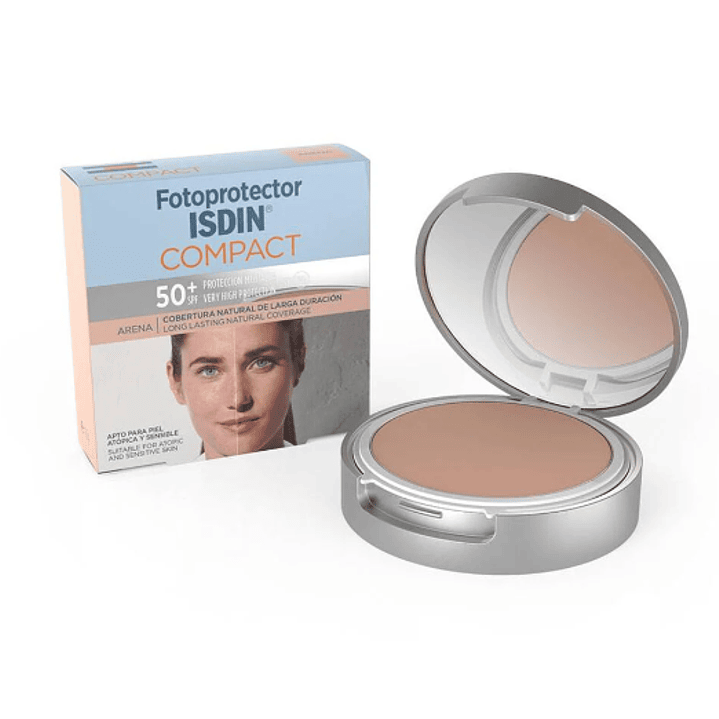 Fotoprotector Polvo compacto arena SPF 50+ 10 g. ISDIN 1