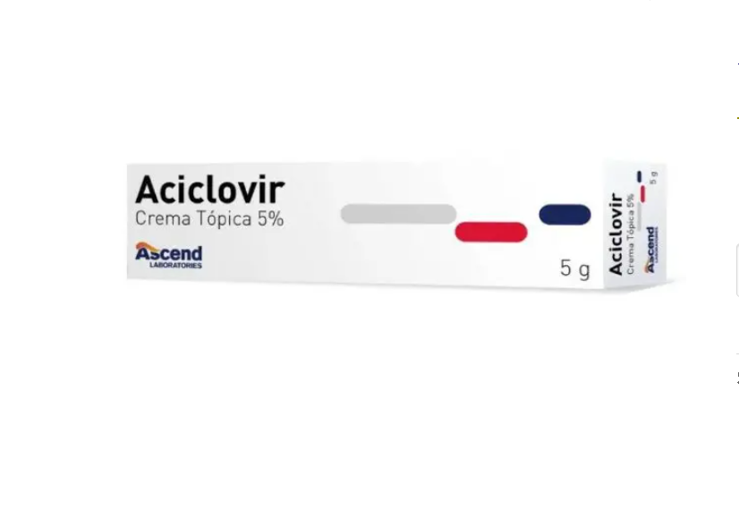 Aciclovir Crema tópica 5 % 5 g. Ascend