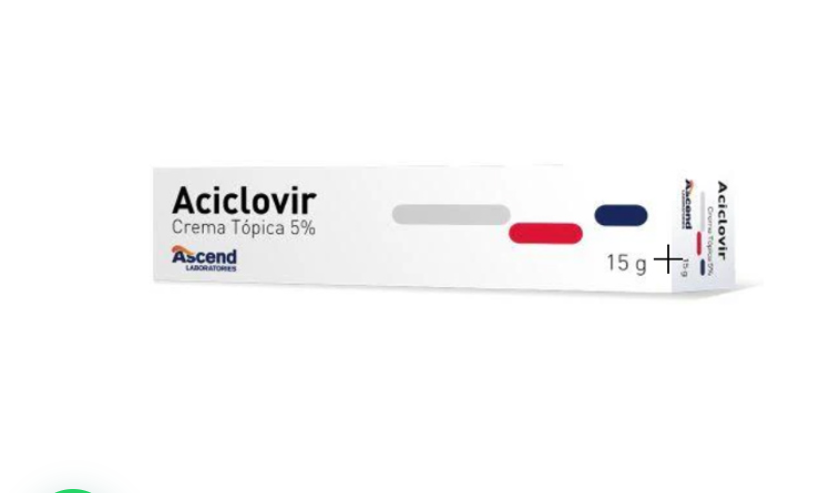 Aciclovir Crema 5% x 15 g