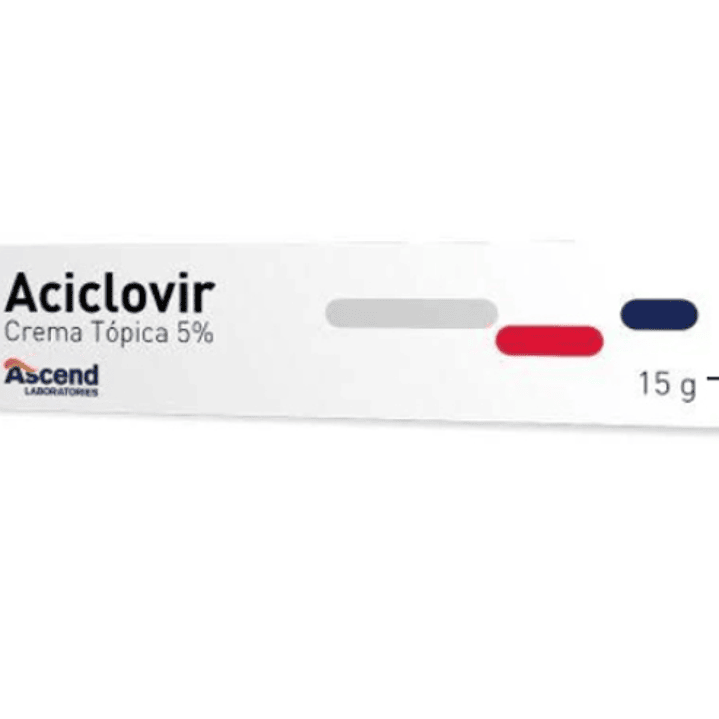 Aciclovir Crema tópica 5 % 15 g. Ascend 1