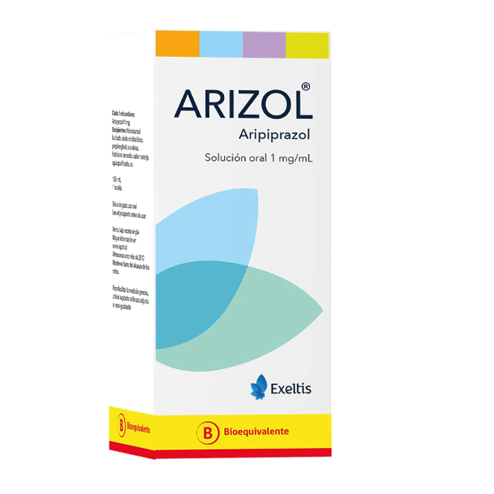 Arizol (B) Aripiprazol 1 mg/ml Solución oral  150 ml. 1