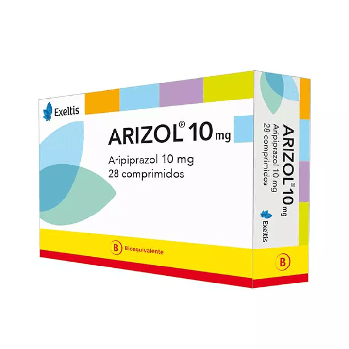 Arizol (B) Aripiprazol 10 mg 28 Comprimidos. 1