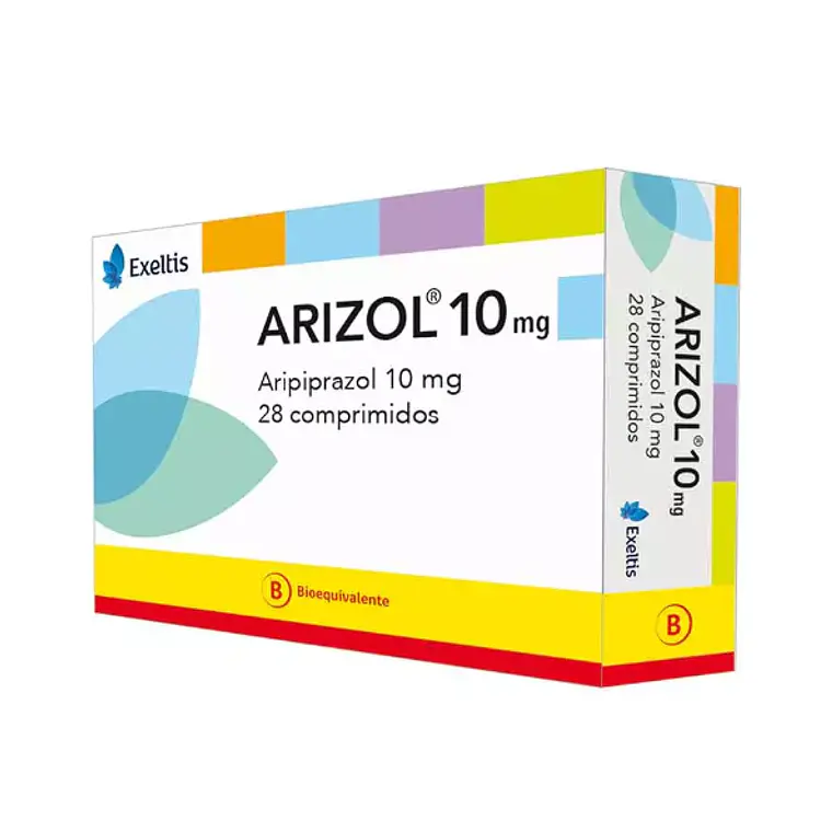 Arizol (B) Aripiprazol 10 mg 28 Comprimidos. 1