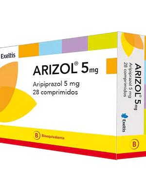Arizol (B) Aripiprazol 5 mg 28 Comprimidos.