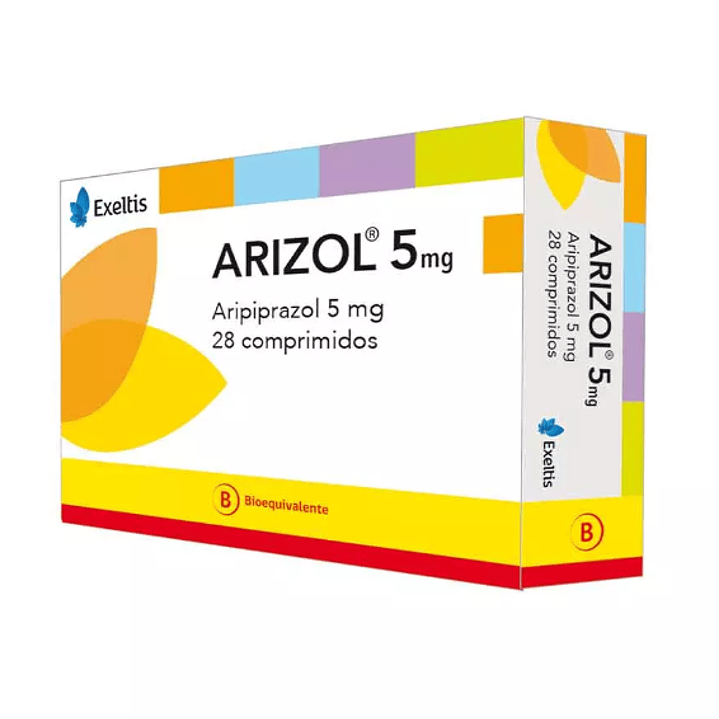 Arizol (B) Aripiprazol 5 mg 28 Comprimidos. 1