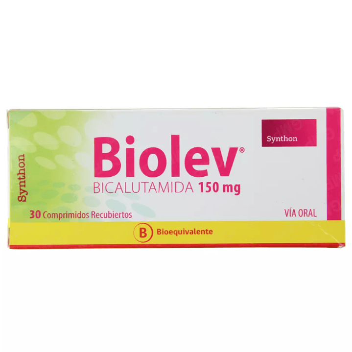 Biolev (B) Bicalutamida 150 mg 30 Comprimidos. 1