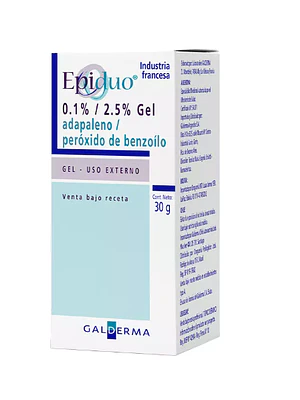 Epiduo Gel tópico 30 g.