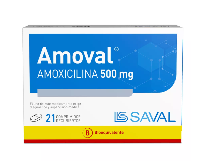 Amoval 500 mg x 21 comprimidos