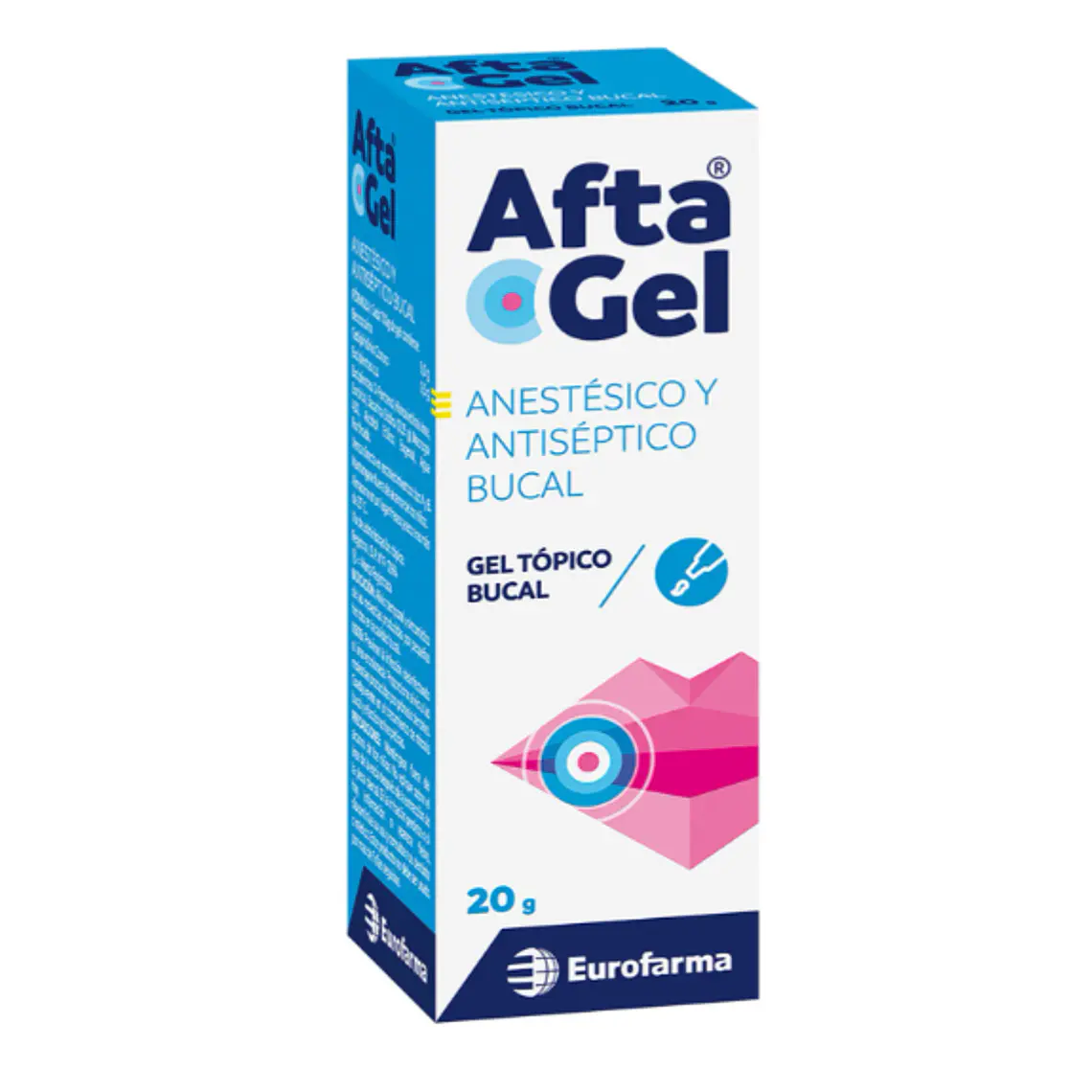 Aftagel Anestésico y antiséptico Gel bucal 20 g. 1