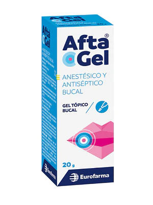 Aftagel Anestésico y antiséptico Gel bucal 20 g.