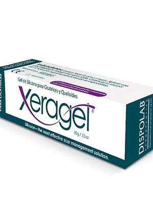 Xeragel Gel silicona para cicatrices y queloides 10 g.
