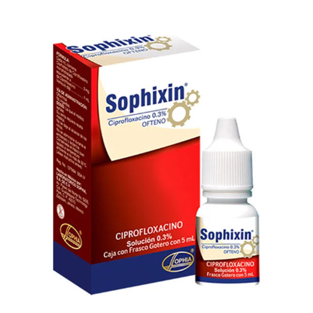 Sophixin oteno 0,3% Solucion oftálmica 5 ml. 1