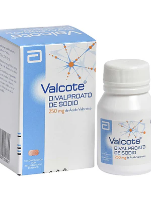 Valcote comprimidos 250 mg por 50