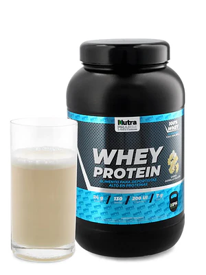 Whey Protein Vainilla 900 g. Nutra Pharm