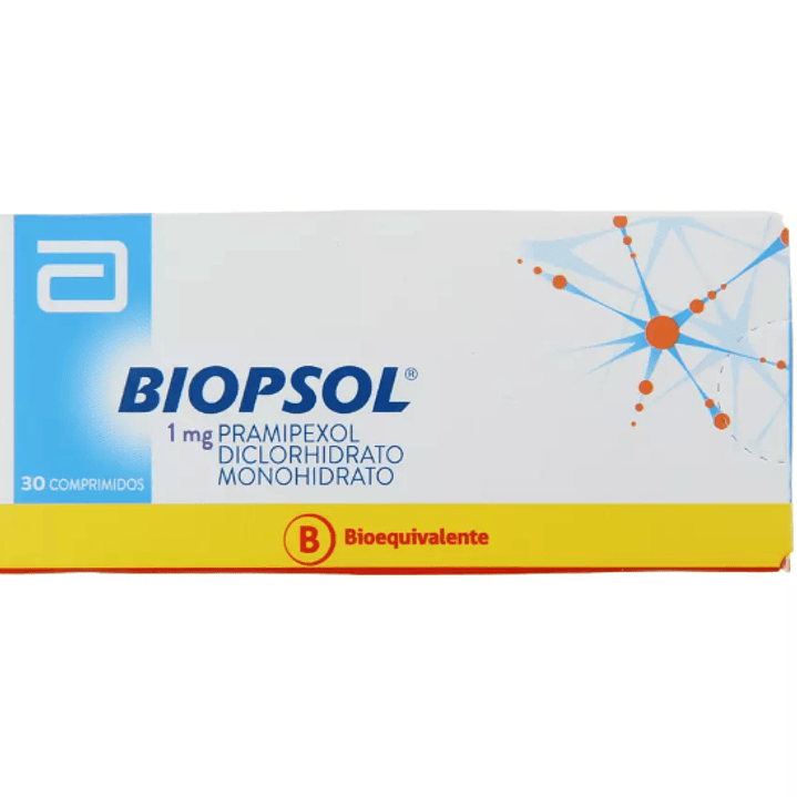Biopsol (B) Pramipexol 1 mg 30 Comprimidos. 1