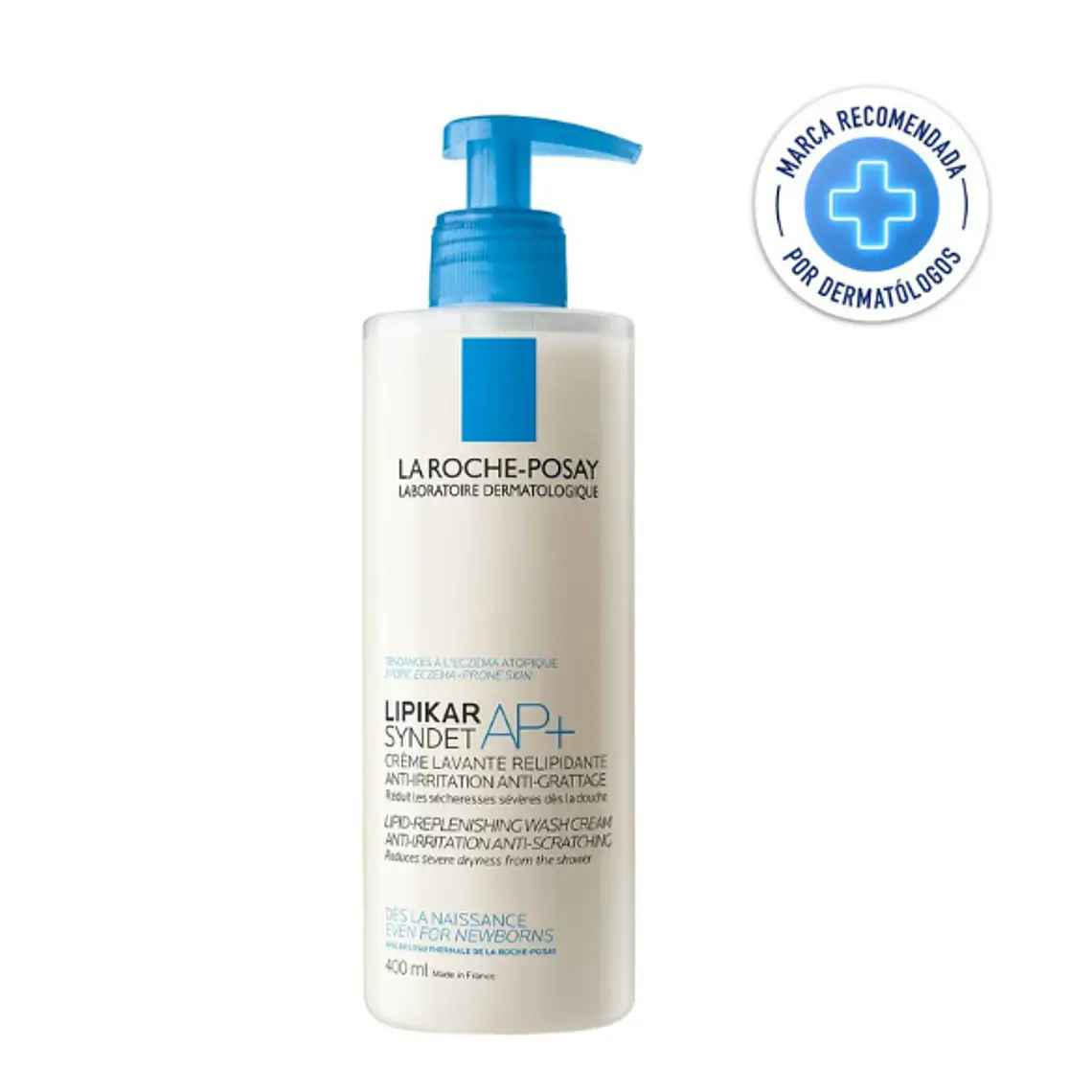 Lipikar Syndet AP+ Gel crema limpiador 400 ml. La Roche-Posay 1