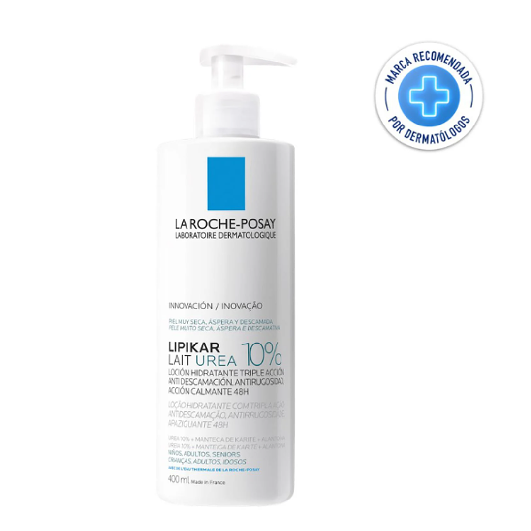 Lipikar Lait úrea 10 % 400 ml. La Roche Posay 1