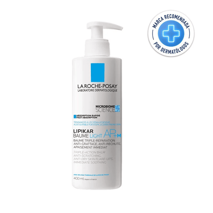 Lipikar Baume Light AP+M Bálsamo 400 ml. La Roche Posay 1