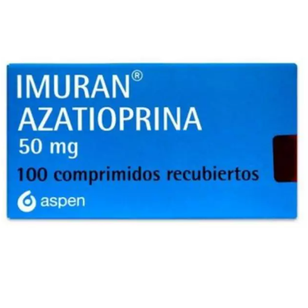 Imuran Azatioprina 50 mg 100 Comprimidos recubiertos. 1