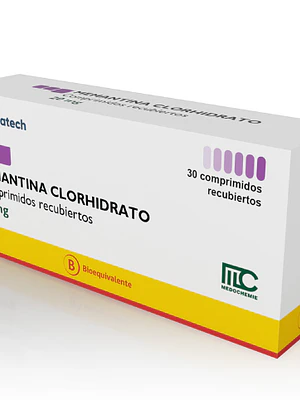 Memantina (B) 20mg 30 Comprimidos recubiertos.