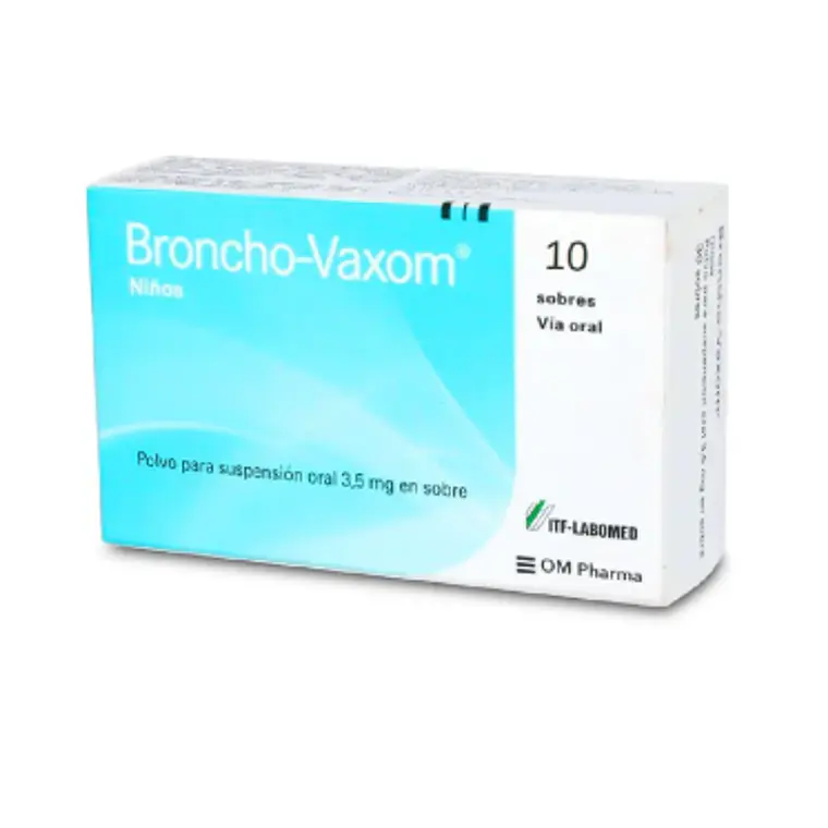Broncho-Vaxom Pediátrico 3,5 mg Polvo para solución oral 10 Sobres. 1