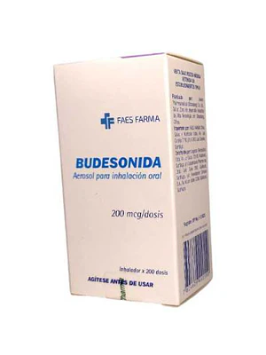 Budesonida 200 mcg  Inhalador 200 Dosis.