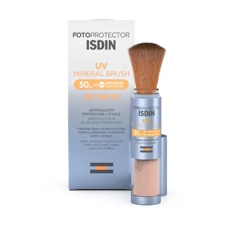 Fotoprotector UV Mineral Brush SPF50. ISDIN 1