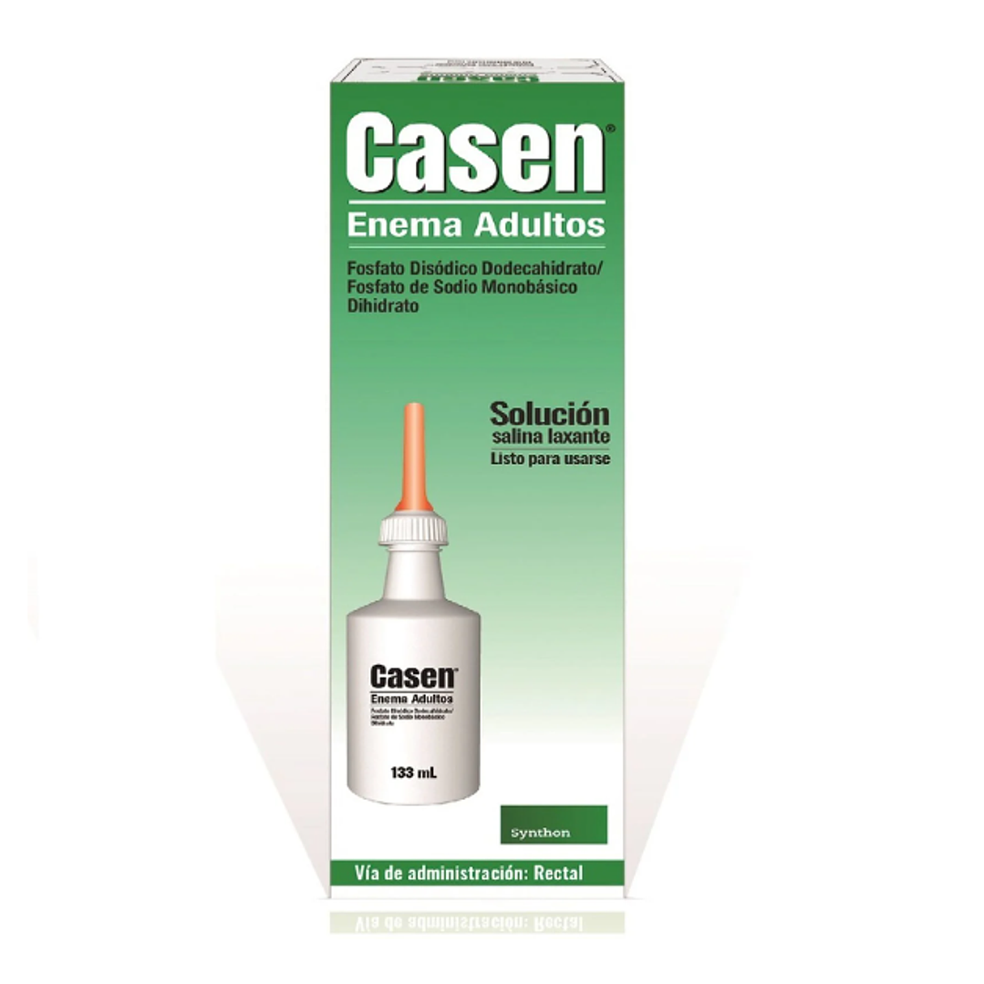 Casen Enema adulto Solución salina laxante 133 ml. 1