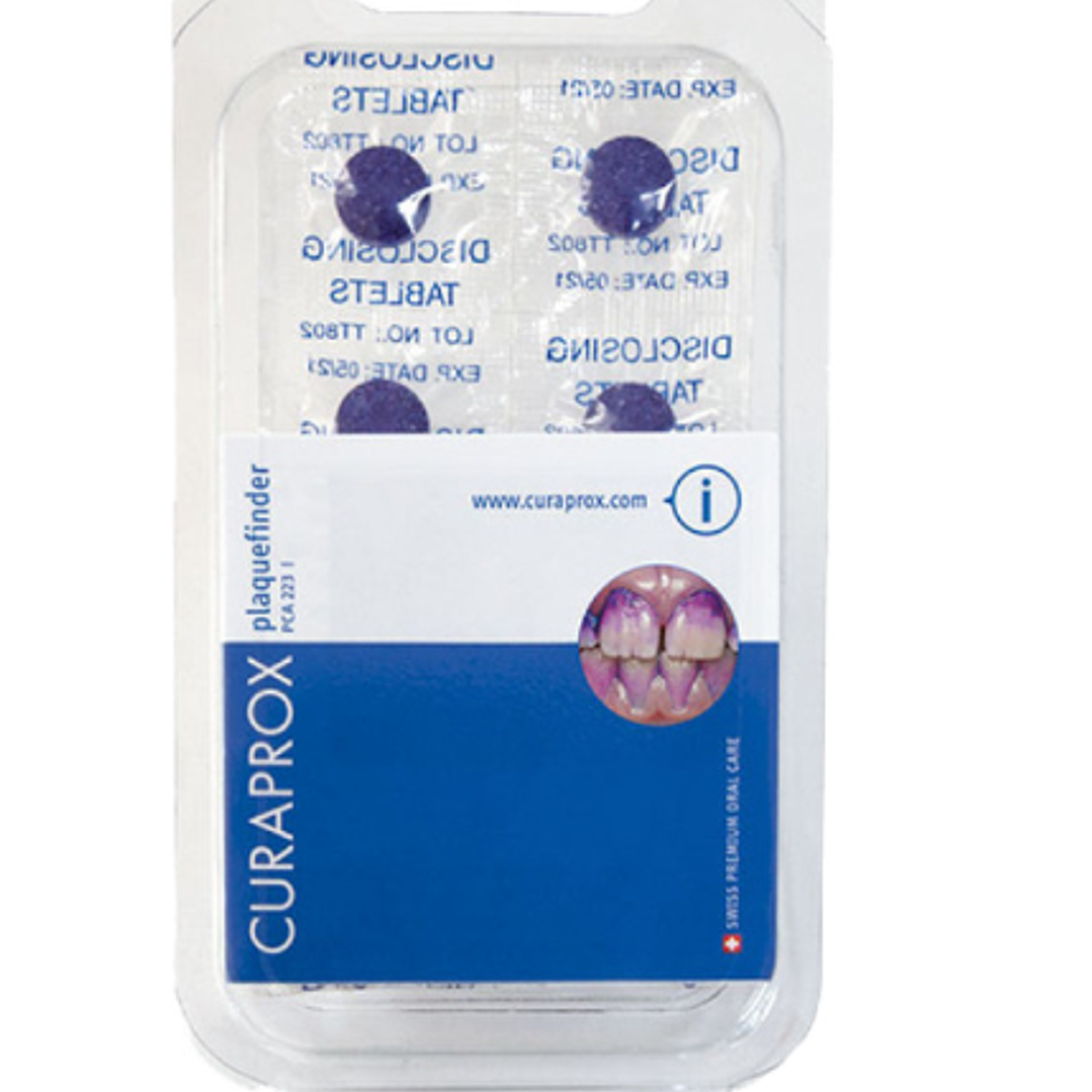 Curaprox Tabletas reveladoras de placa 12 Unidades. 1