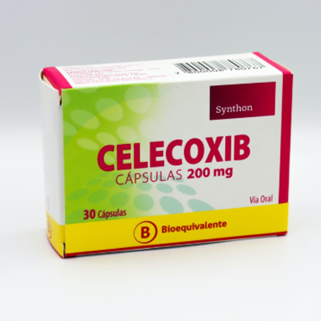 Celecoxib (B) 200 mg 10 Cápsulas. Synthon 1