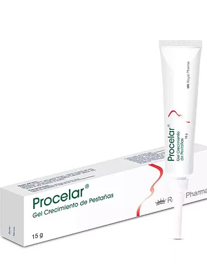 Procelar Gel crecimiento de pestañas 15 g.