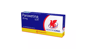 Paroxetina (B) 20 mg 30 Comprimidos recubiertos.