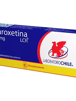 Paroxetina (B) 20 mg 30 Comprimidos recubiertos.