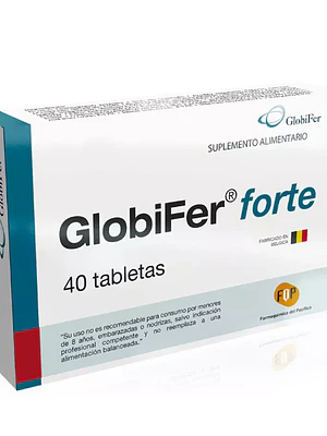 GlobiFer Forte 40 Tabletas.