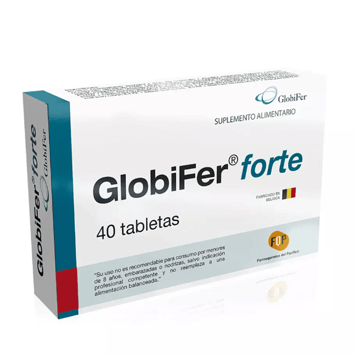 Globifer forte 40 Tabletas. 1