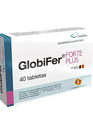 Globifer Forte Plus 40 Tabletas.